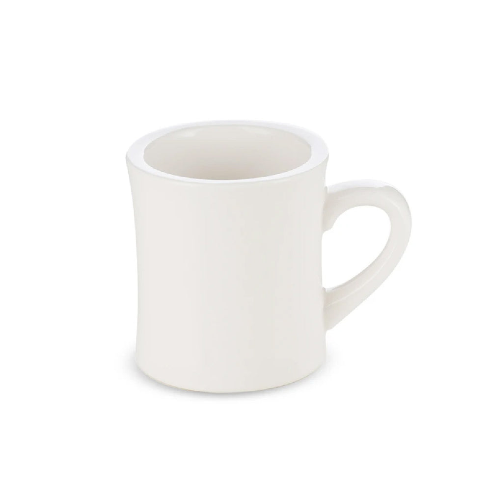 Photo of Diner Mug Gloss Finish White ( Default Title ) [ Espresso Parts ] [ Coffee Cups ]
