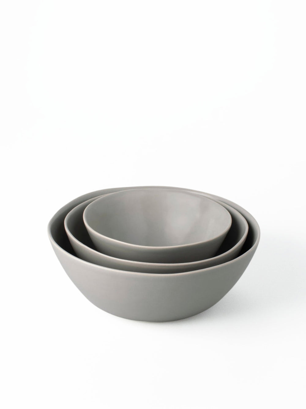 Photo of FABLE The Nested Serving Bowls ( Dove Grey ) [ Fable ] [ Bowls ]