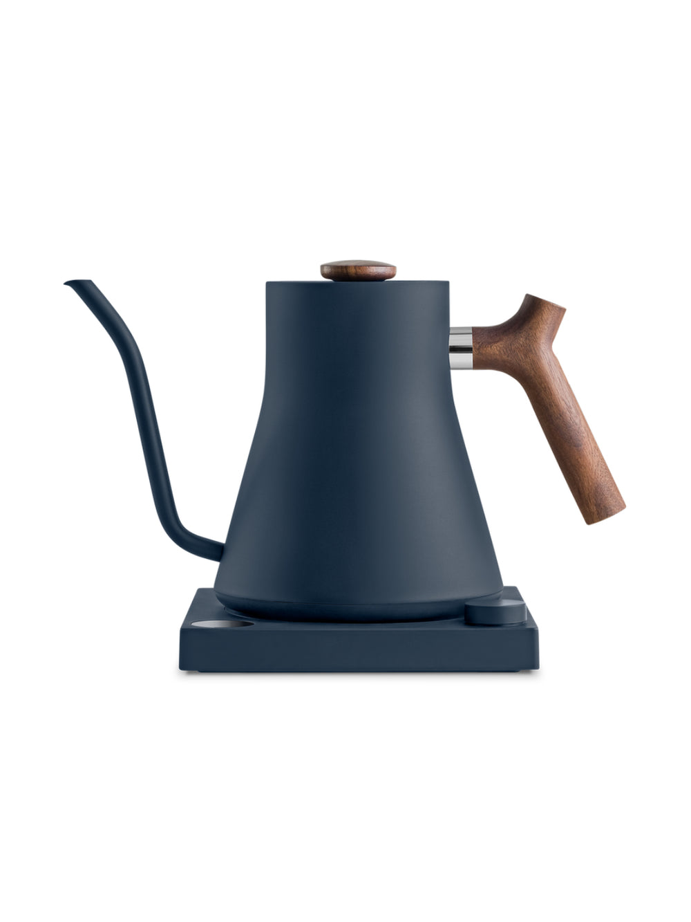 Photo of FELLOW Stagg EKG Electric Pour Over Kettle (120V) ( Stone Blue + Walnut Standard ) [ Fellow ] [ Kettles ]