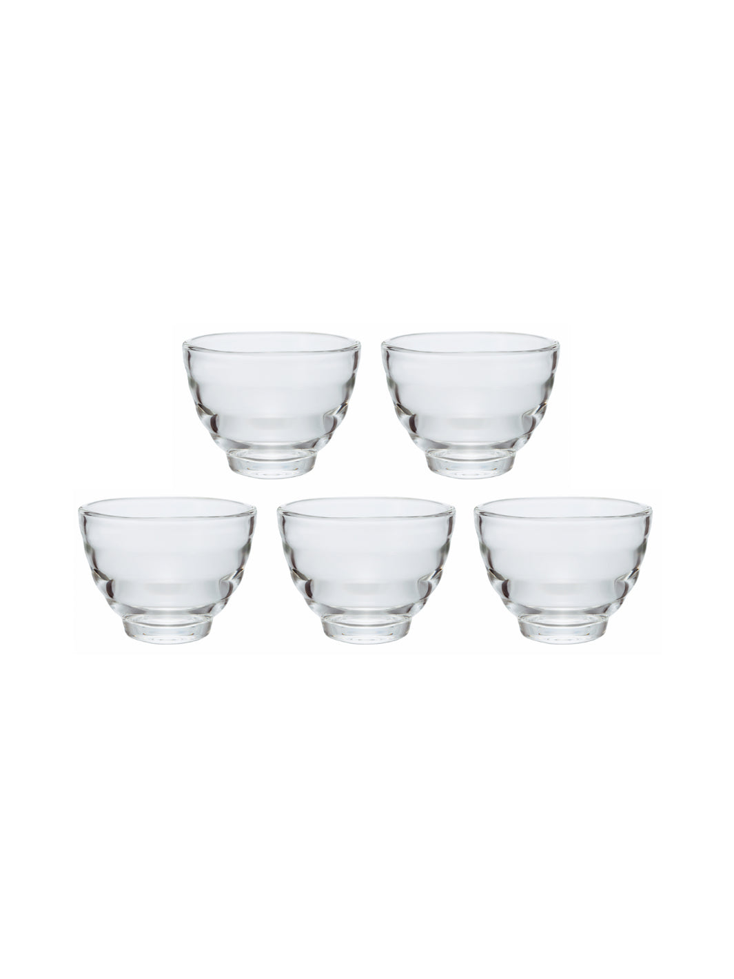 HARIO Heatproof Yunomi Glass (170ml/5.7oz) (5-Pack) - Thumbnail 4