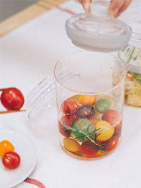 Photo of HARIO Tsukemono Slim Glass Pickle Press ( ) [ HARIO ] [ Kitchen ]