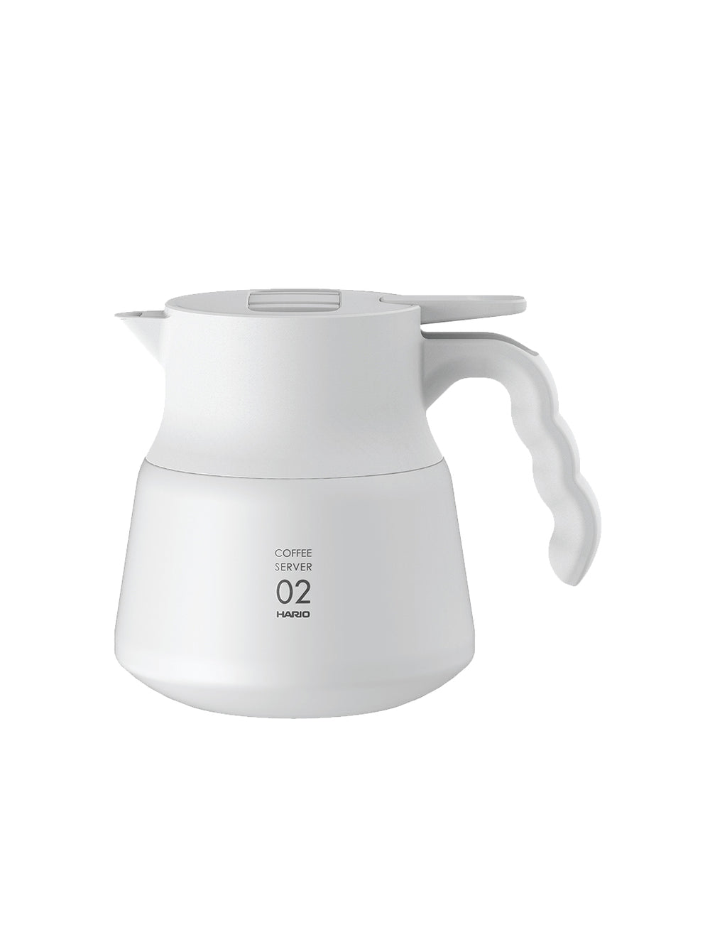 Photo of HARIO V60 Insulated Stainless Steel Server PLUS ( 600ml (20.3oz) White ) [ HARIO ] [ Decanters ]