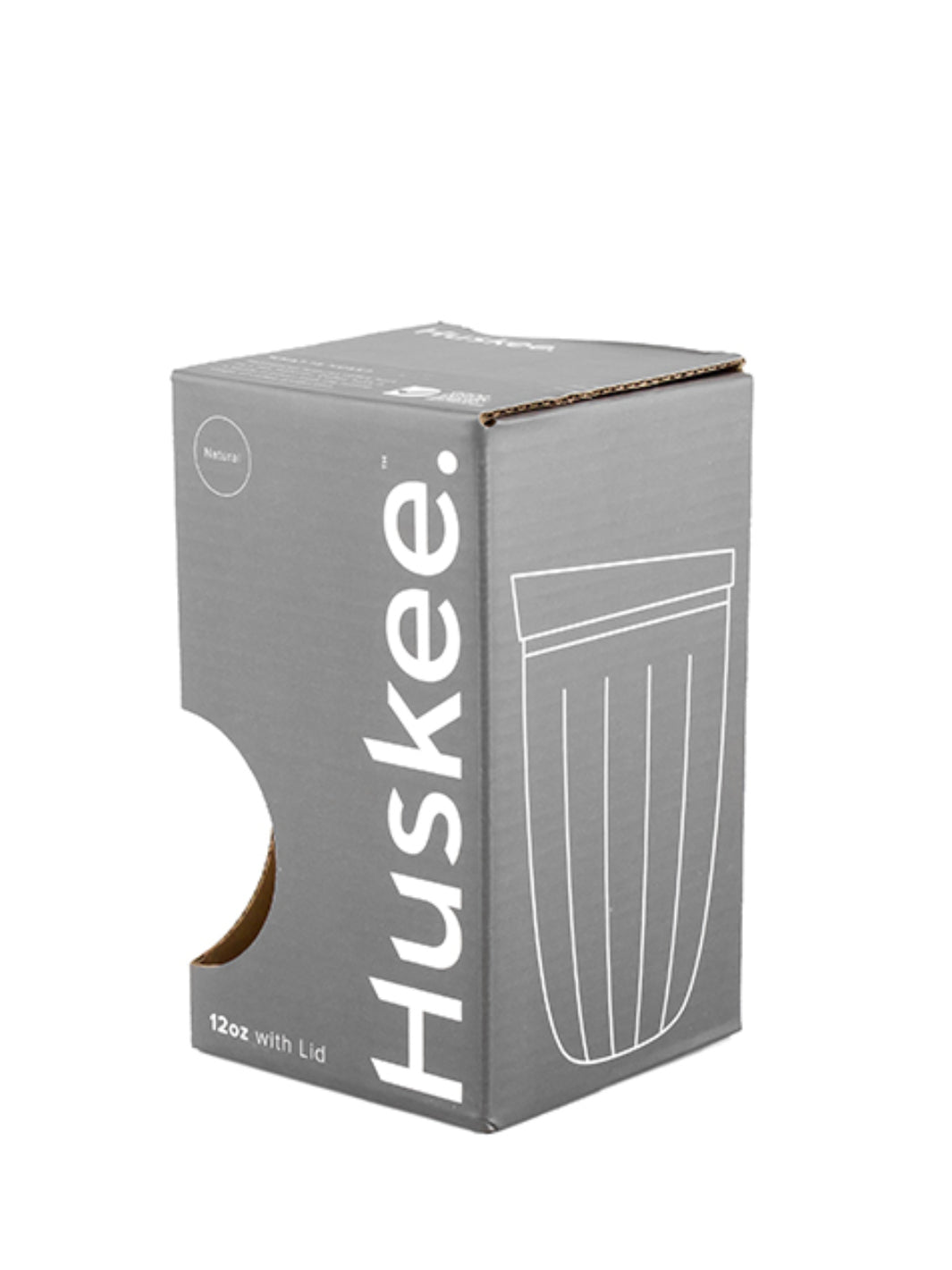 HUSKEE Cup + Lid (12oz/355ml)