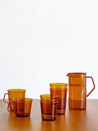 Photo of KINTO CAST AMBER Glass (180ml/6.1oz) ( ) [ KINTO ] [ Tea Glasses ]