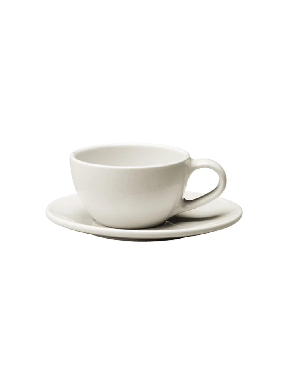 Photo of KINTO TOPO Cup & Saucer (200ml/6.8oz) ( White ) [ KINTO ] [ Coffee Cups ]