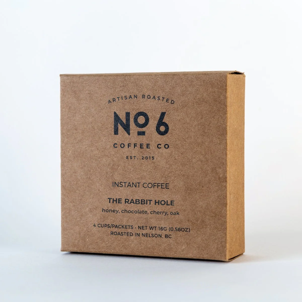 Photo of No6 - INSTANT The Rabbit Hole (Pack of 4) ( ) [ No6 Coffee Co. ] [ Coffee ]