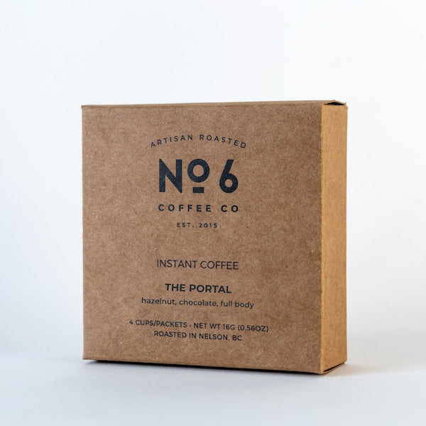 Photo of No6 - INSTANT The Portal (Pack of 4) ( ) [ No6 Coffee Co. ] [ Coffee ]