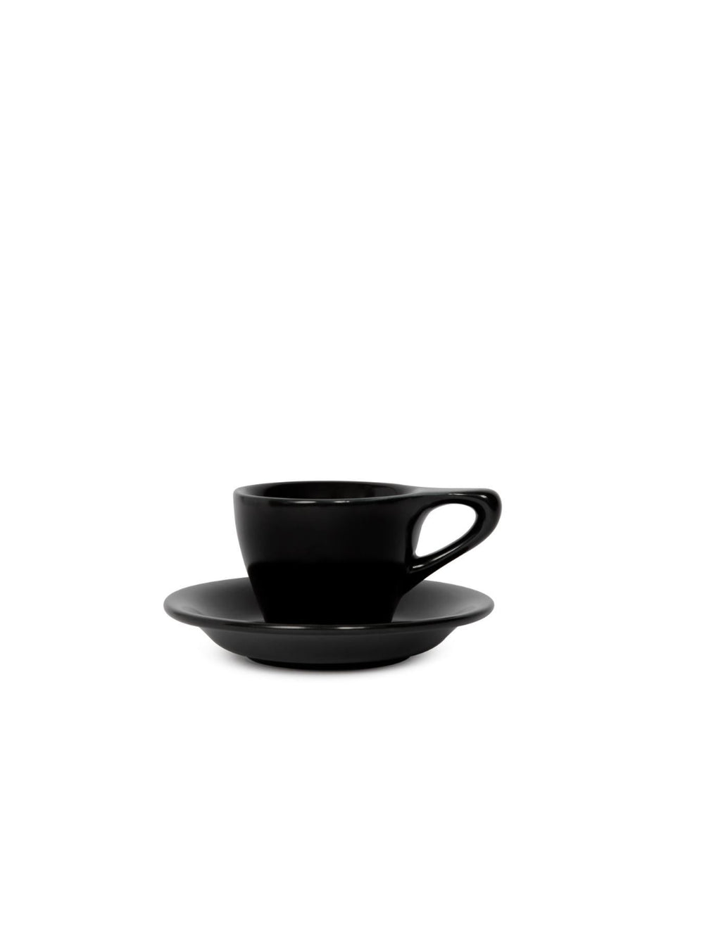 Photo of notNeutral LINO Espresso Cup & Saucer (3oz/89ml) ( Black ) [ notNeutral ] [ Coffee Cups ]