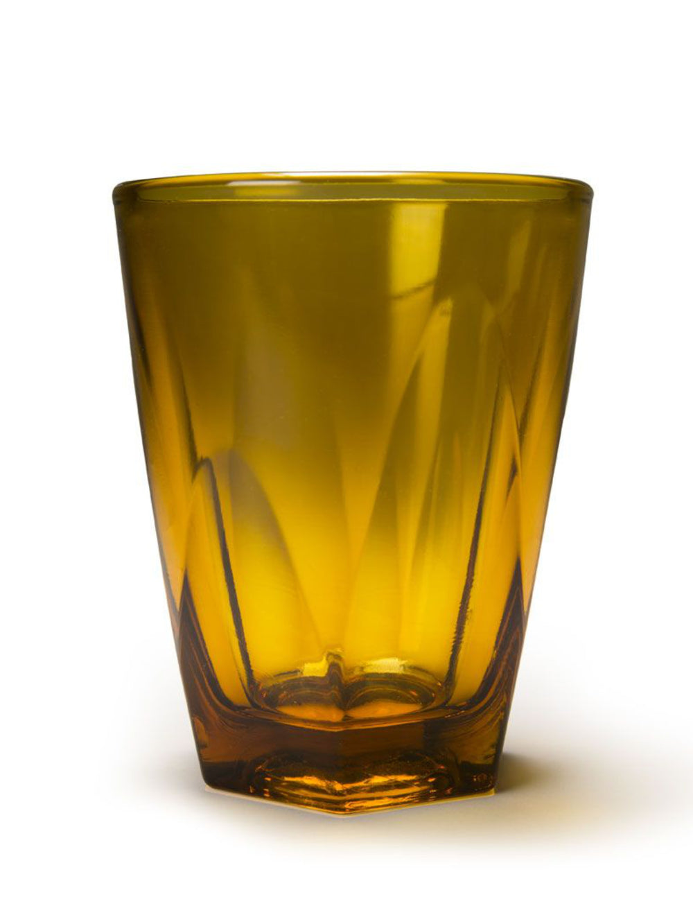 Photo of notNeutral VERO Latte Glass (12oz/355ml) ( Amber ) [ notNeutral ] [ Coffee Glasses ]