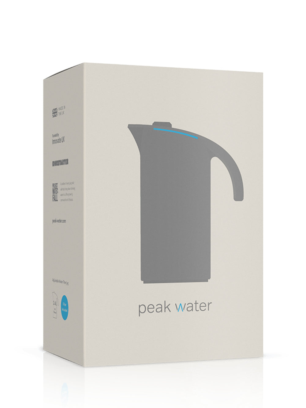 Photo of PEAK WATER Starter Pack (Transparent Charcoal) (Damaged Box) ( ) [ Yard Sale ] [ Yard Sale ]