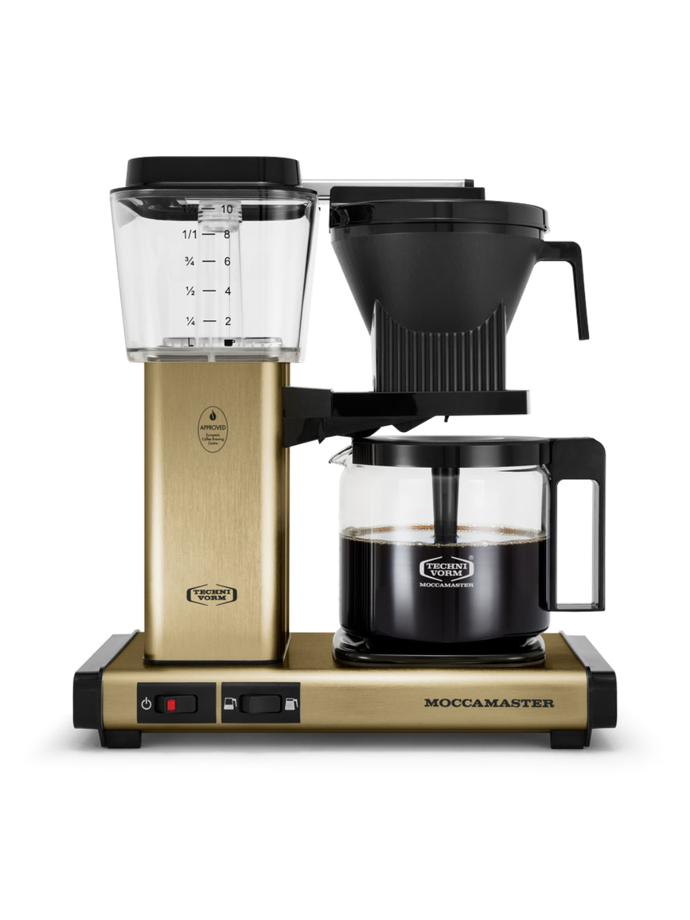 Photo of TECHNIVORM Moccamaster KBGV Select (120V) ( Brushed Brass ) [ Technivorm ] [ Electric Coffee Brewers ]