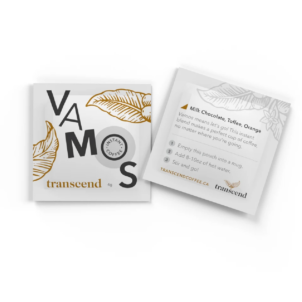 Photo of Transcend - Vamos Instant Coffee - Box of 5 ( Default Title ) [ Transcend ] [ Coffee ]