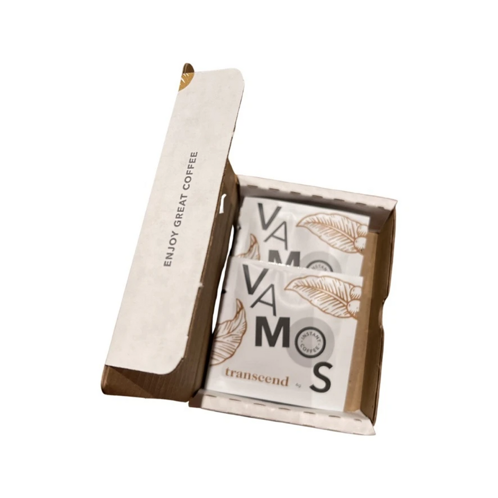 Photo of Transcend - Vamos Instant Coffee - Box of 6 ( ) [ Transcend ] [ Coffee ]